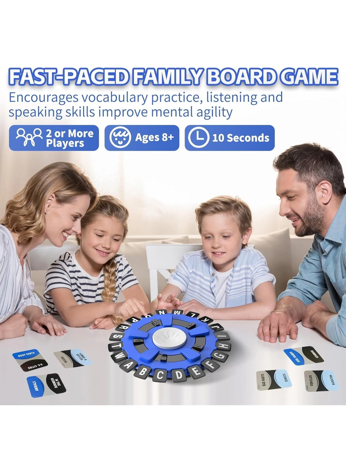 Word Games - Fast-Paced 144 Categories
