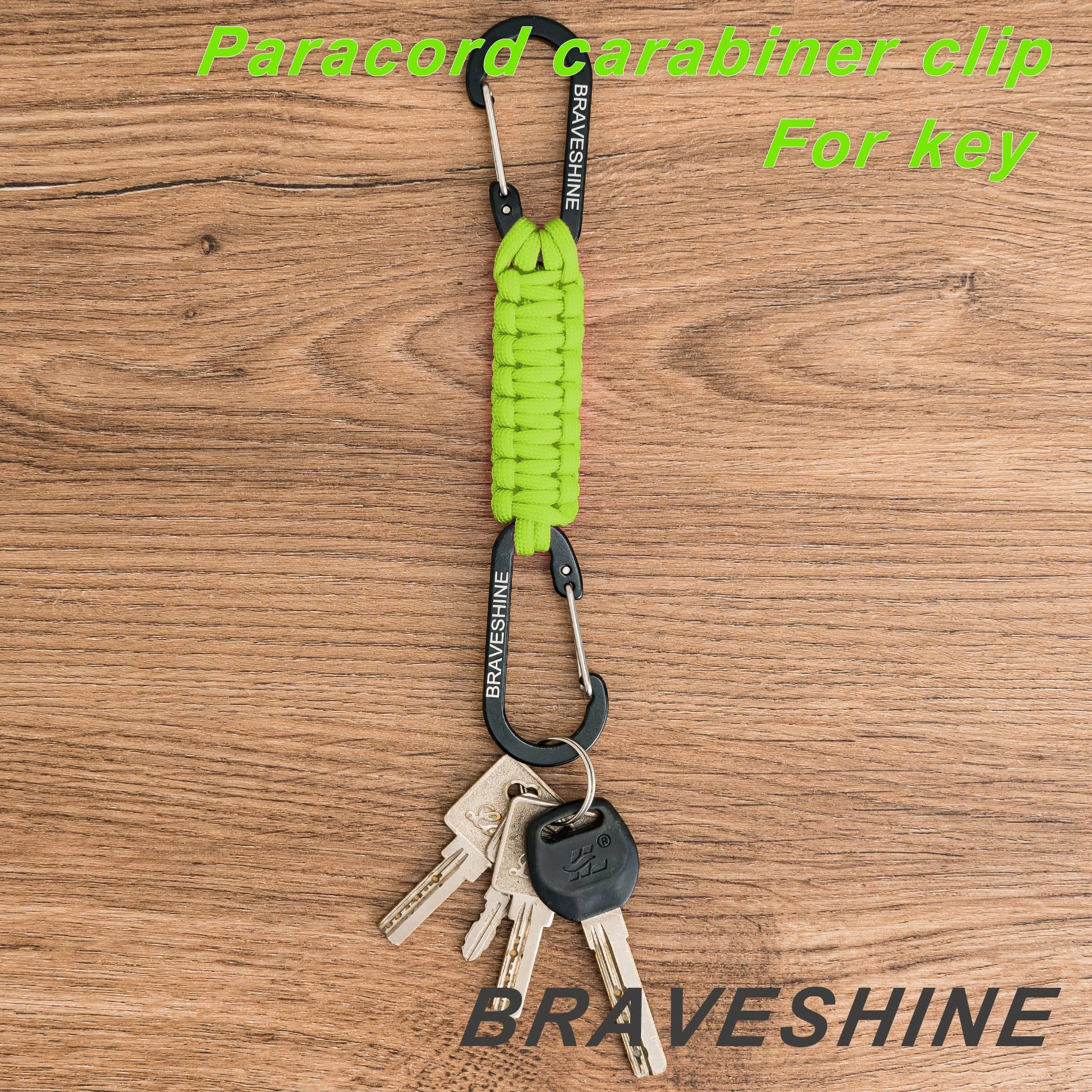 Paracord keychain