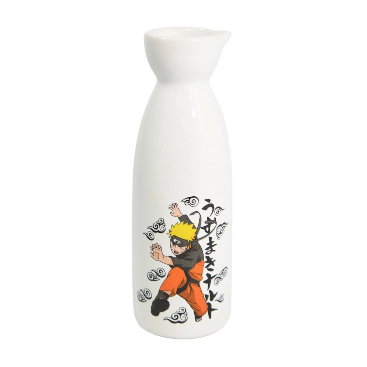 Naruto Ceramic Sake Set - 3 pcs 1 Carafe 2 Cups