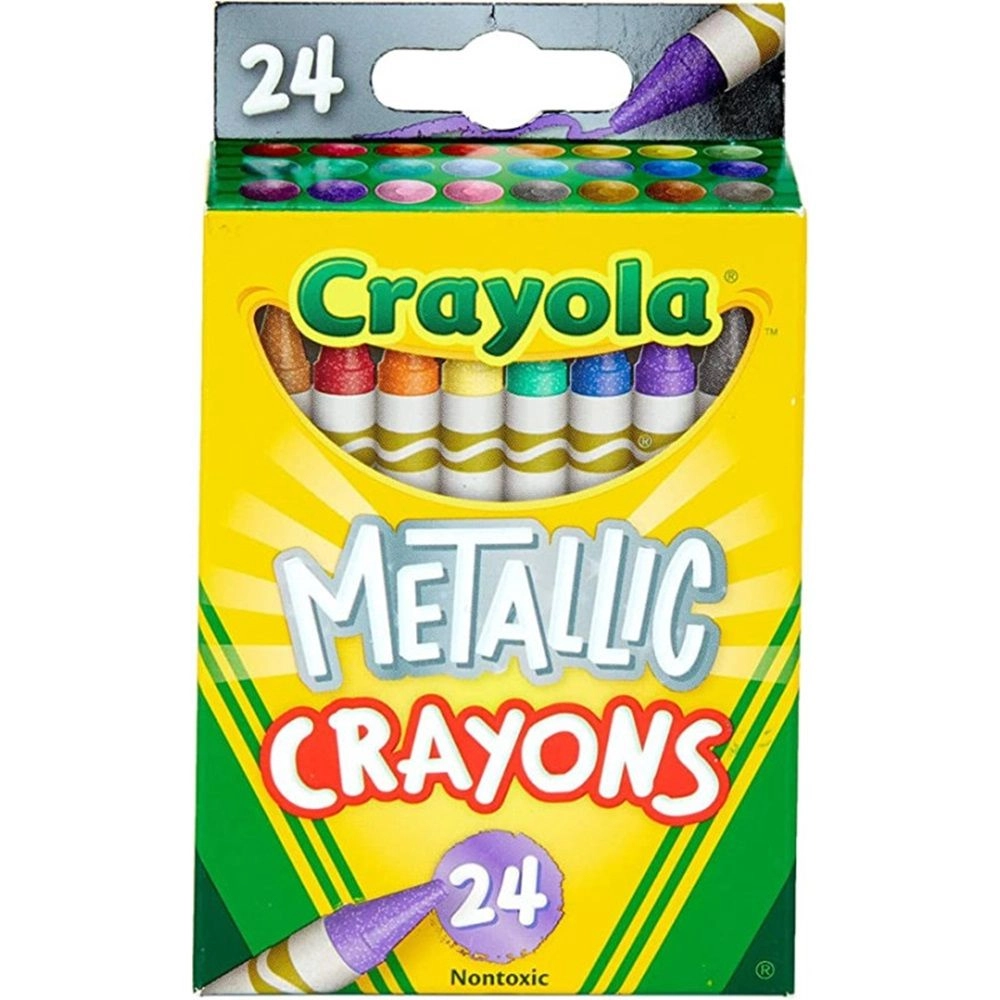 Metallic Crayons - 24 piece(s)