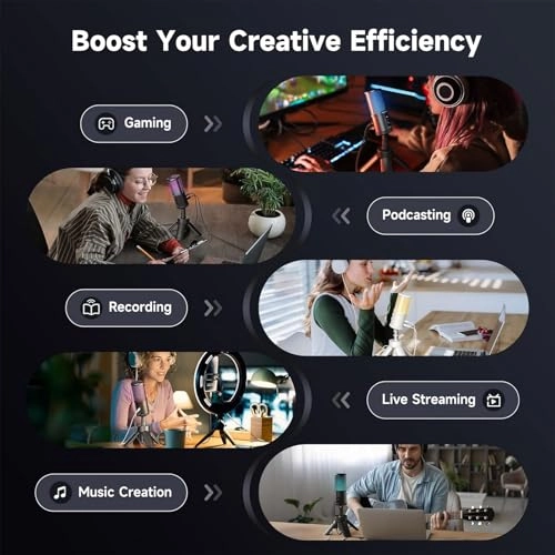 Luocugvey076uik USB+3.5mm-Mini-Jack Microphone