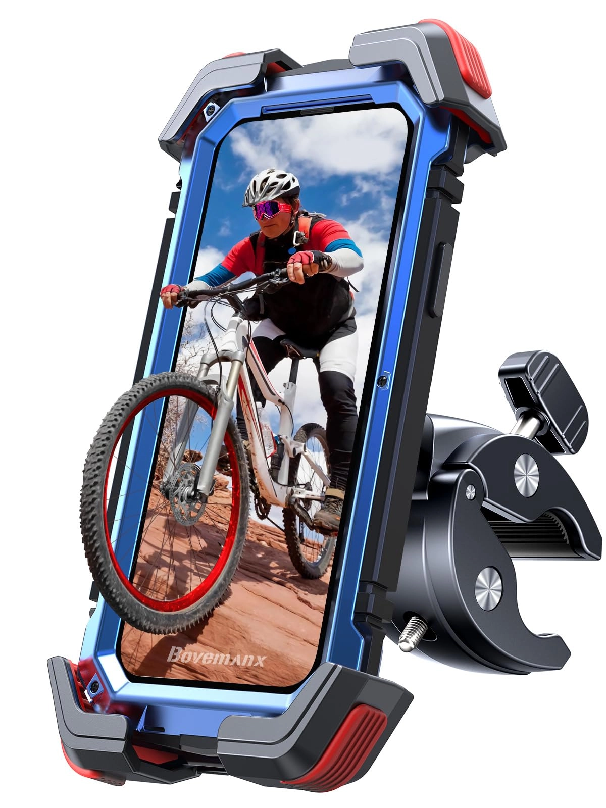 Motorcycle Phone Mount - Handlebar 4-7.2" Smartphones