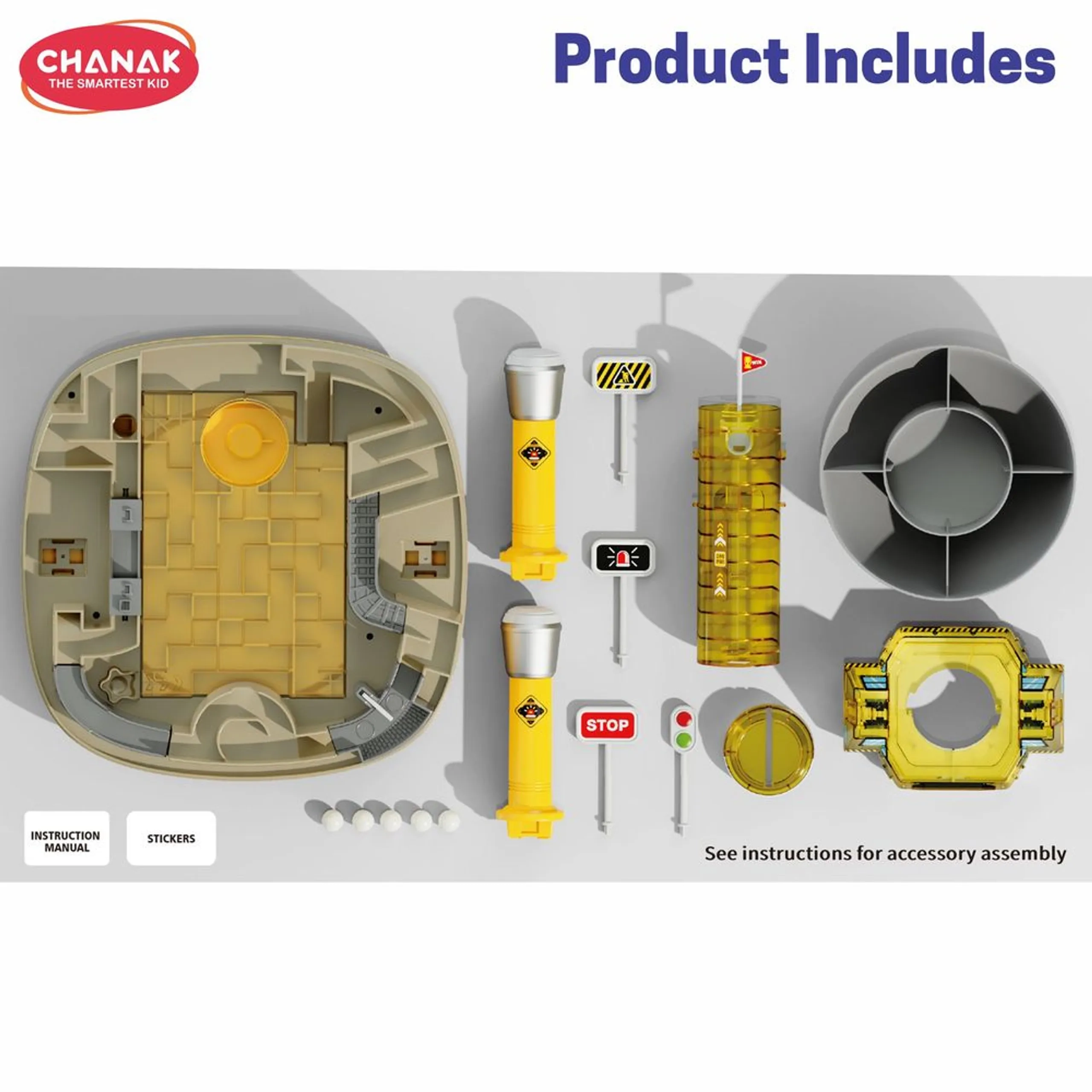 Engineering Maze Tower Puzzle (46966191-MKD218A) - 16 pcs