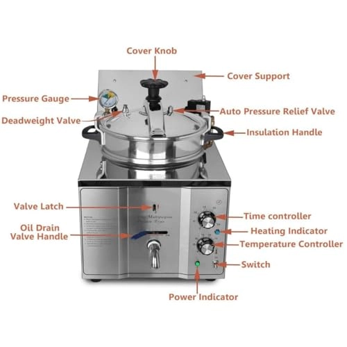 Countertop Electric Pressure Air Fryer