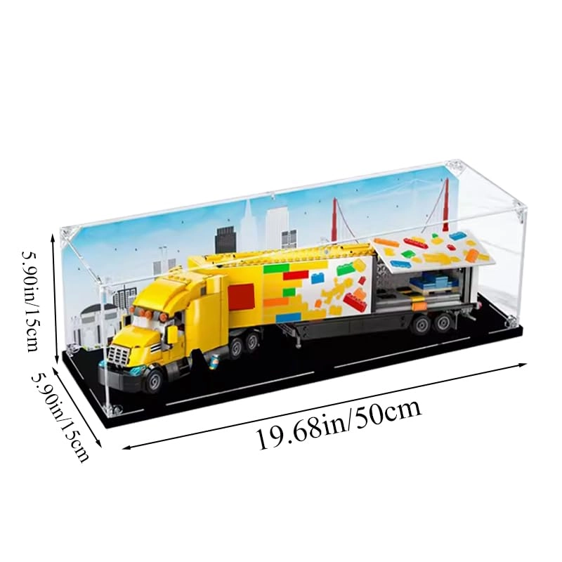 Acrylic Display Case (60440) - Lego City Black Bottom