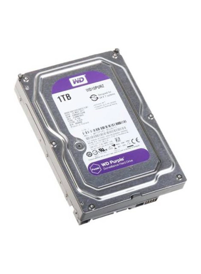 Purple Surveillance 3.5" 5400rpm 64MB SATA 6Gb/s (WD10PURZ) - 1 TB