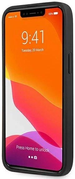 GUHCP13XPSASBBL PU Saffiano Leather Case for iPhone 13 Pro Max