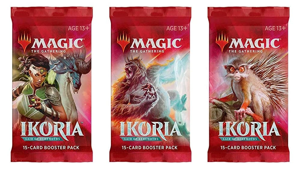 Magic: the Gathering Ikoria: Lair of Behemoths Booster Pack - 3 pcs