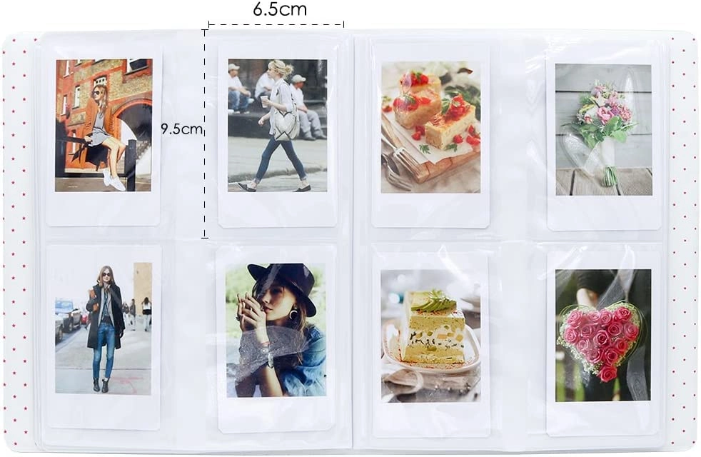 Instax Mini 128 Pockets PU Leather Photo Album