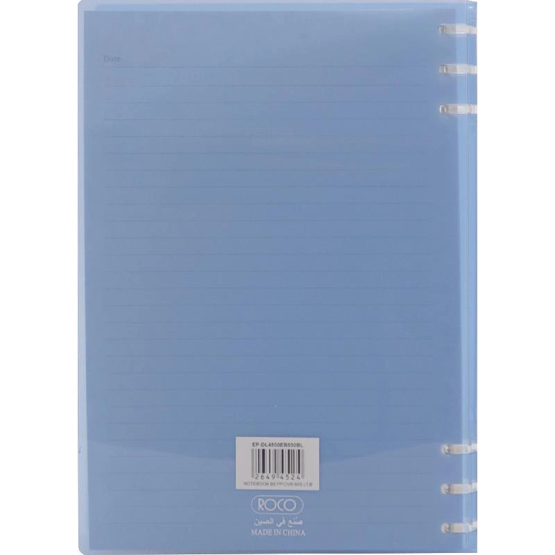 Notebook 19 X 26 cm Spiral - Grid 100 Sheets