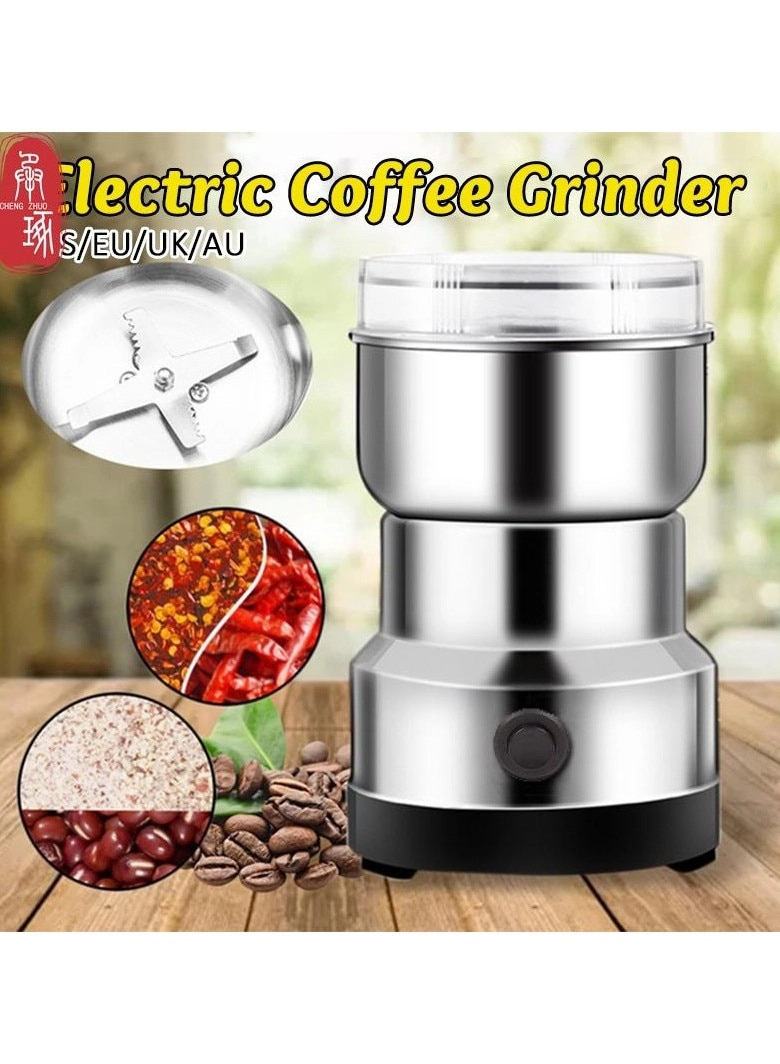 kohelia Electric Coffee Bean Grinder - Stainless Steel 4 Blades High-Speed