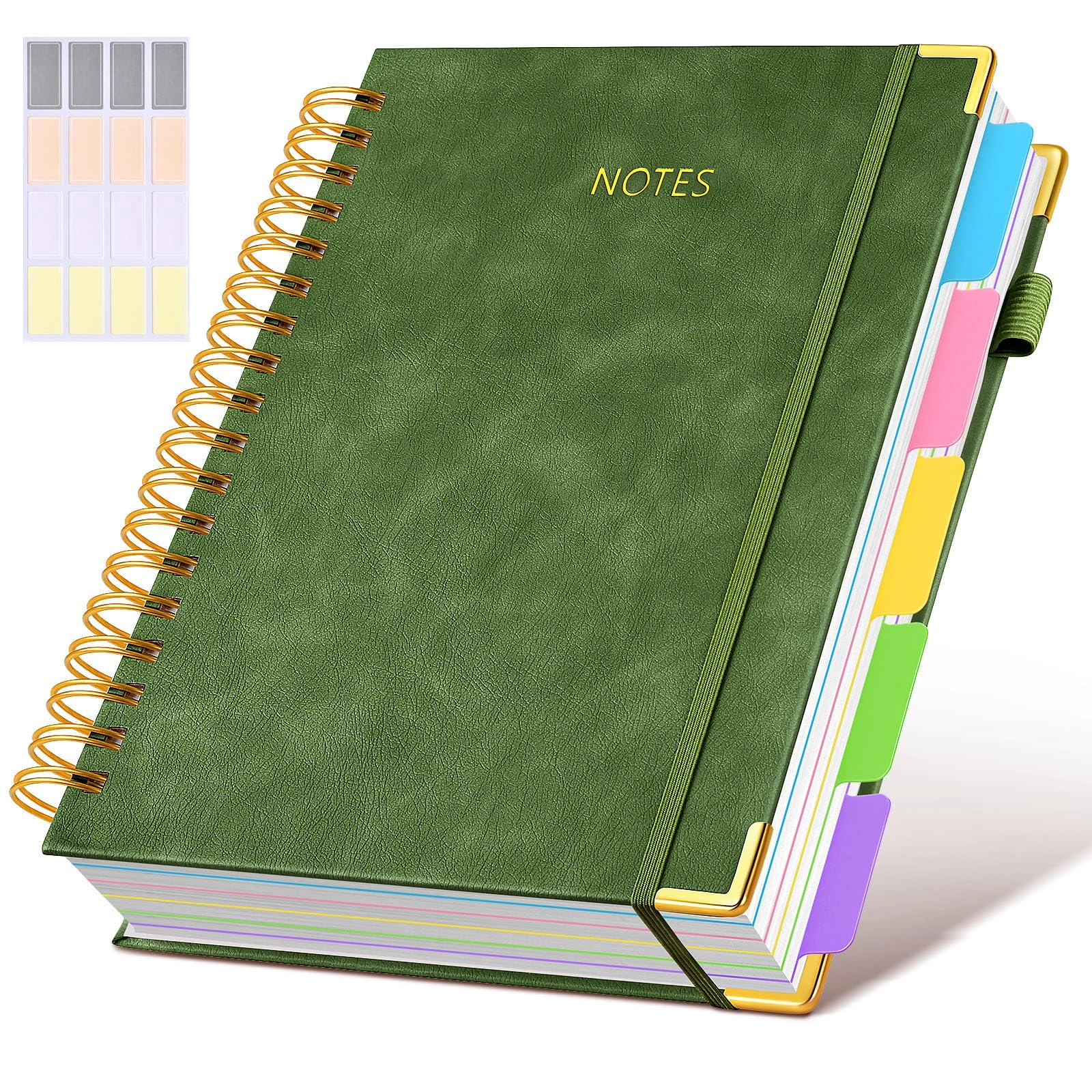 Spiral Notebook Large Hardcover - Lined 150 Sheets