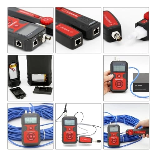 NF-858C - RJ45 BNC VFL Micro USB Cat 5 Cat 6