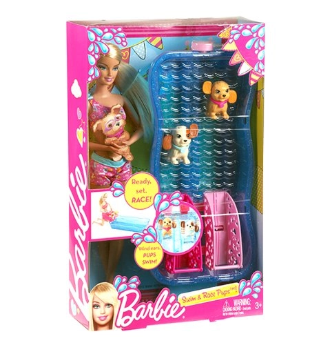 Swim and Race Pups Playset - Diving & Swimming Pool Toys