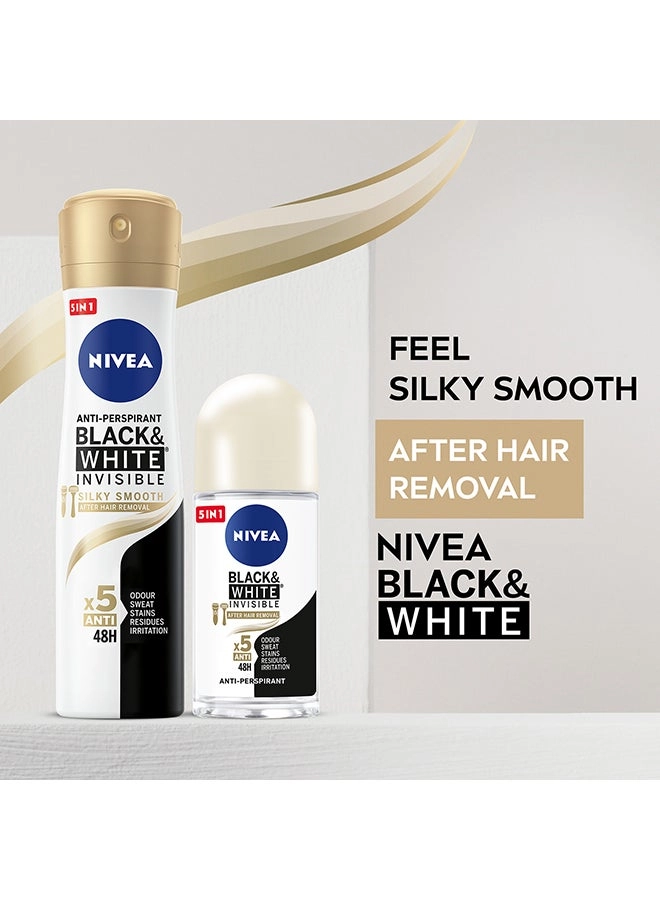 Invisible B&W Clean Roll On - 50 ml