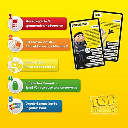 Top Trumps Minions 2 - Card Game (German)