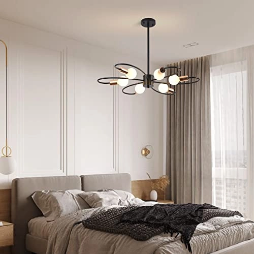 Sputnik Chandelier - 33.5in/85cm(H) 23.6in/60cm(Adjustable Height)