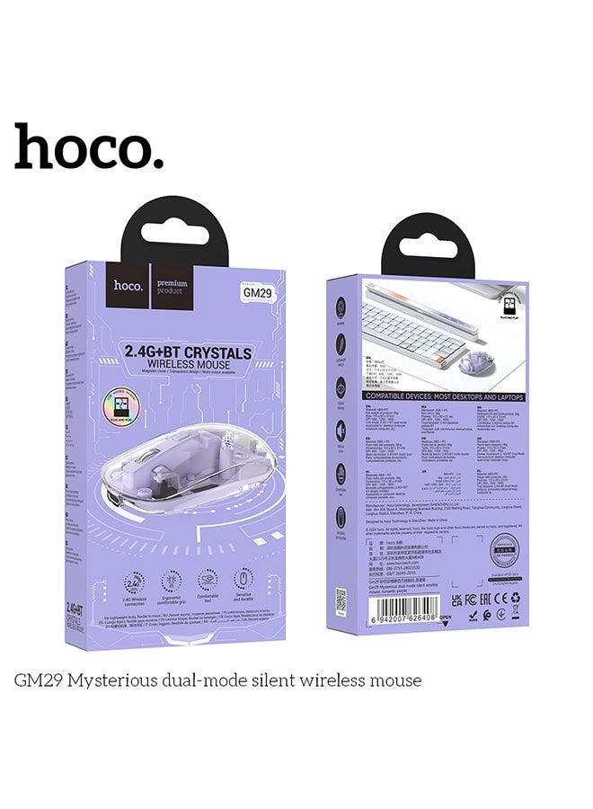 GM29 Mysterious Dual-Mode Silent Mouse - Wireless