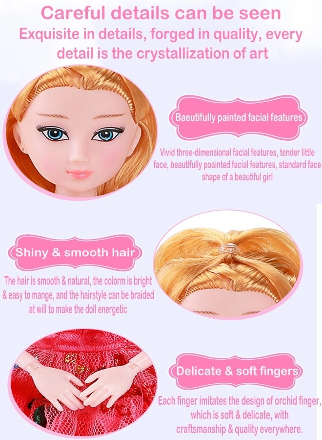 Barbie Princess Playset - 46CM Pink Ages 1+