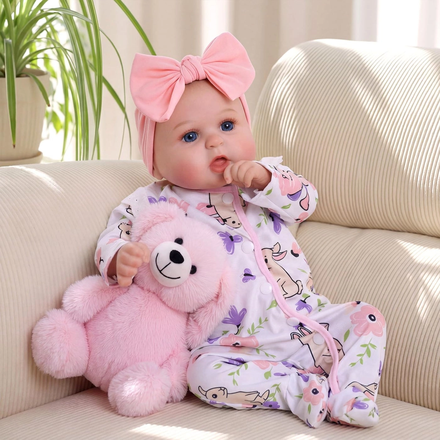 Reborn Baby Doll - 20 Inch Vinyl Girl Ages 3+