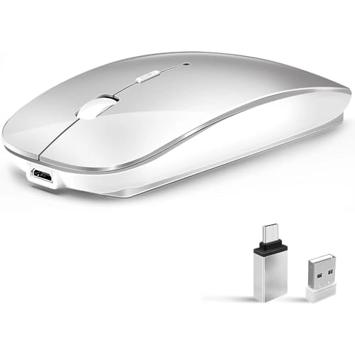 Ultra-thin Portable Travel Mouse - 2.4G Wireless