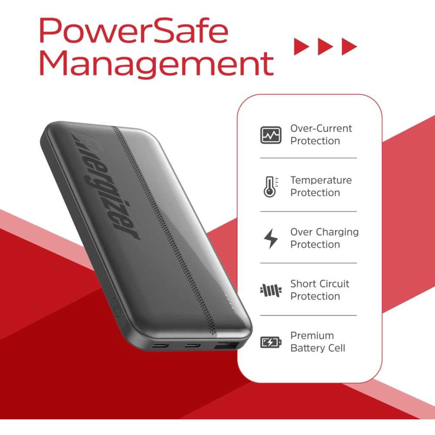 UE10050CC - 10000mAh 15W Fast charging