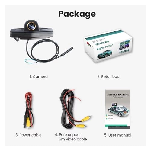 Car Reversing Camera - Night Vision AHD1080P