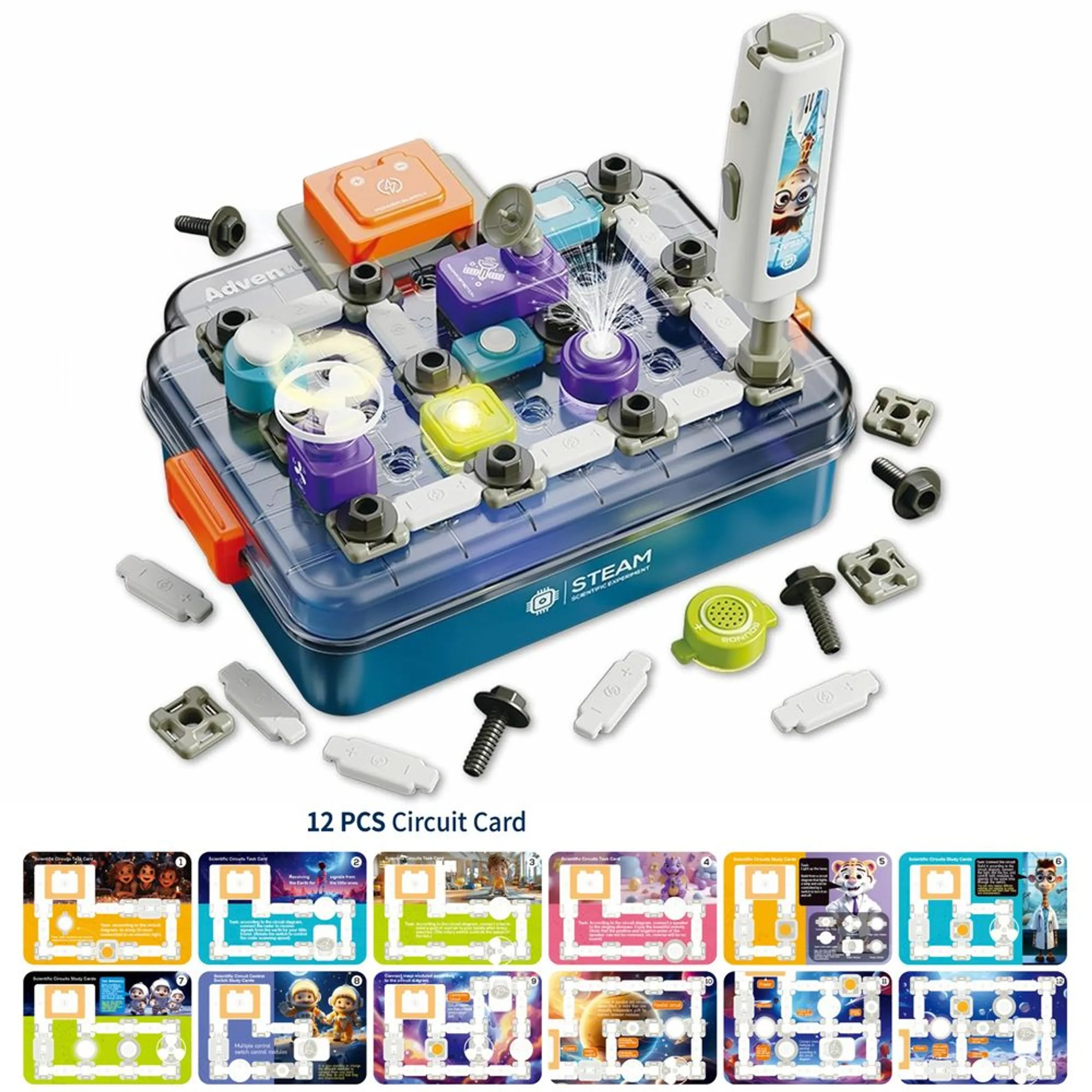 Chanak STEAM Science Experiment Kit - science technology engineering art & math