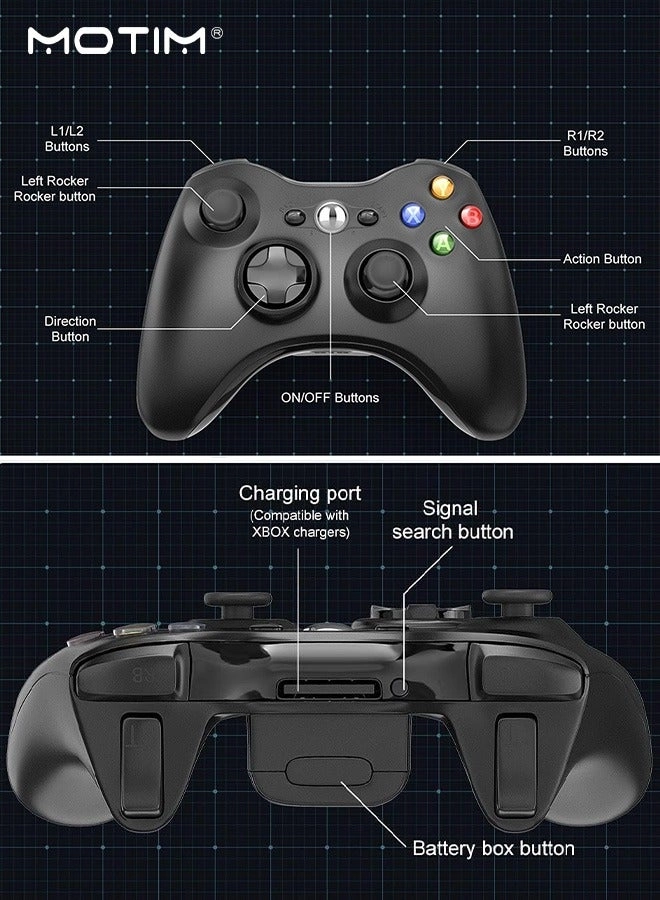 PC360 Controller - Windows PC PS3 Android TV Box Computer