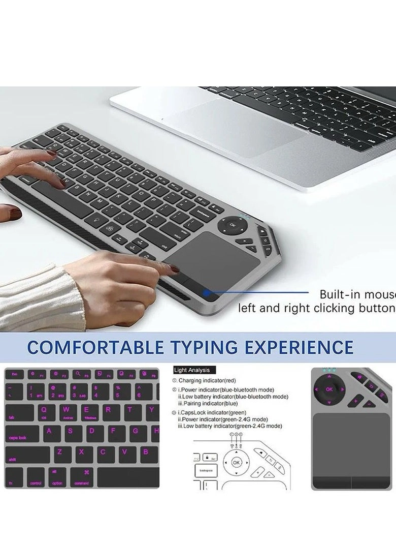 Ultimate Dual-Mode Wireless Keyboard - AR/EN Wireless