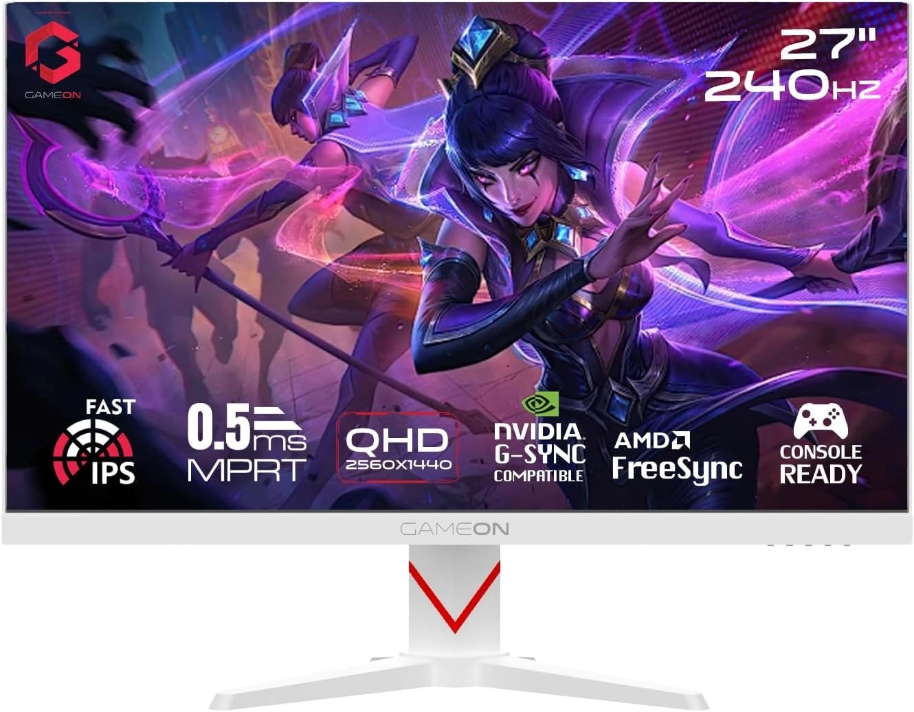 GameOn Artic Pro-Series - GOA27QHD240IPS 27 inch 2560 X 1440