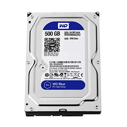 Blue 3.5" 7200rpm 64MB SATA 6Gb/s (WD5000AZRZ) - 500GB