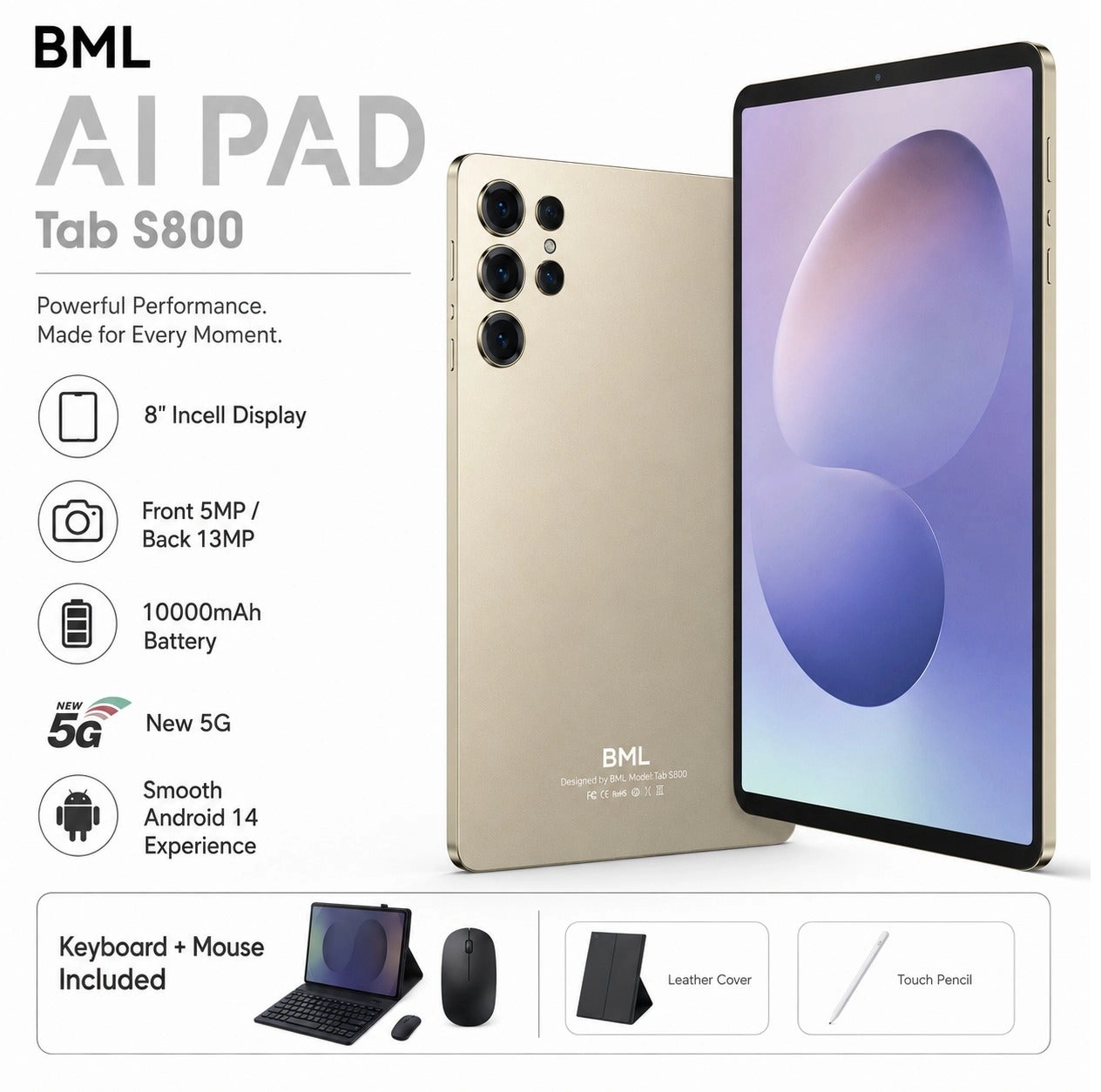 AI PAD S800 - 512GB 8"