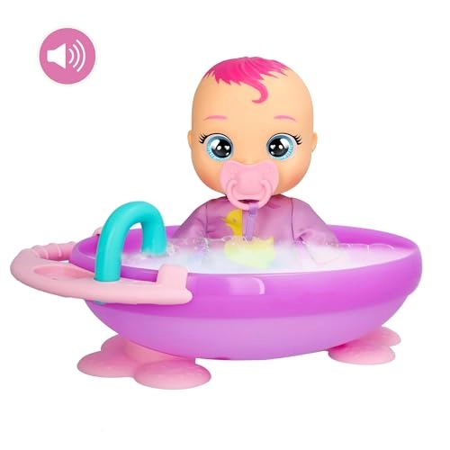 Newborn My First Bath Zoe - Interactive 20+ Baby Sounds Bathtub Set