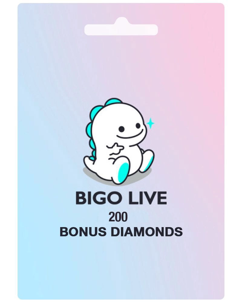 BIGO Live 200 Diamonds Gift Card
