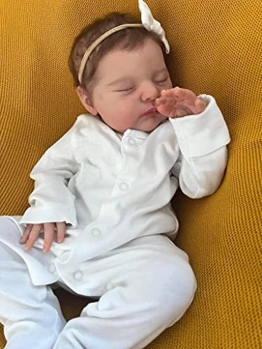 Reborn Baby Doll - 19 Inch Hand Root Hair