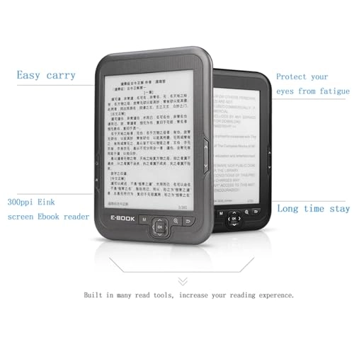 E-Book Reader - 6-inch 8GB