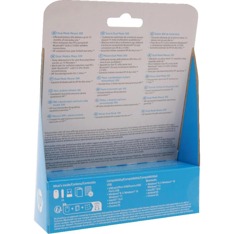 Dual Mode 300 Optical Mouse - Wireless