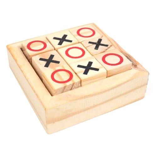 Tic Tac Toe - Wooden Travel
