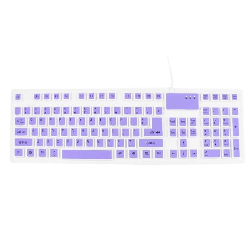 Multimedia Wired USB PC Keyboard - Wired