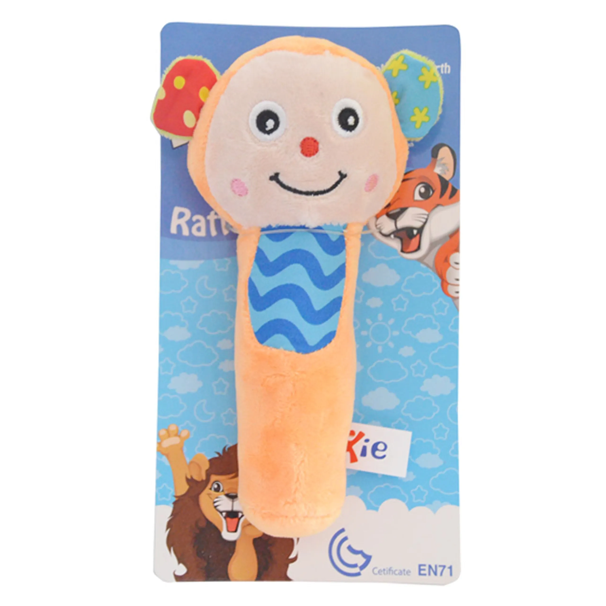 Monkey Rattle Toy - Suitable for 0 month & above