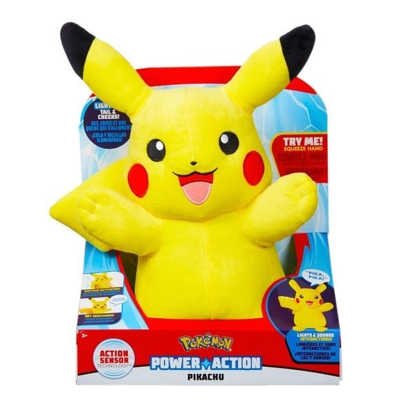 Power Action Pikachu - Sound effects
