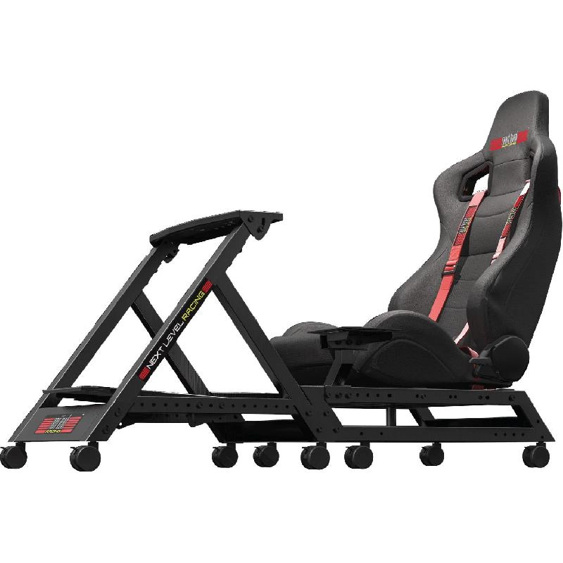 Next Level Racing GTtrack - Black Reinforced Racing Bucket Seat