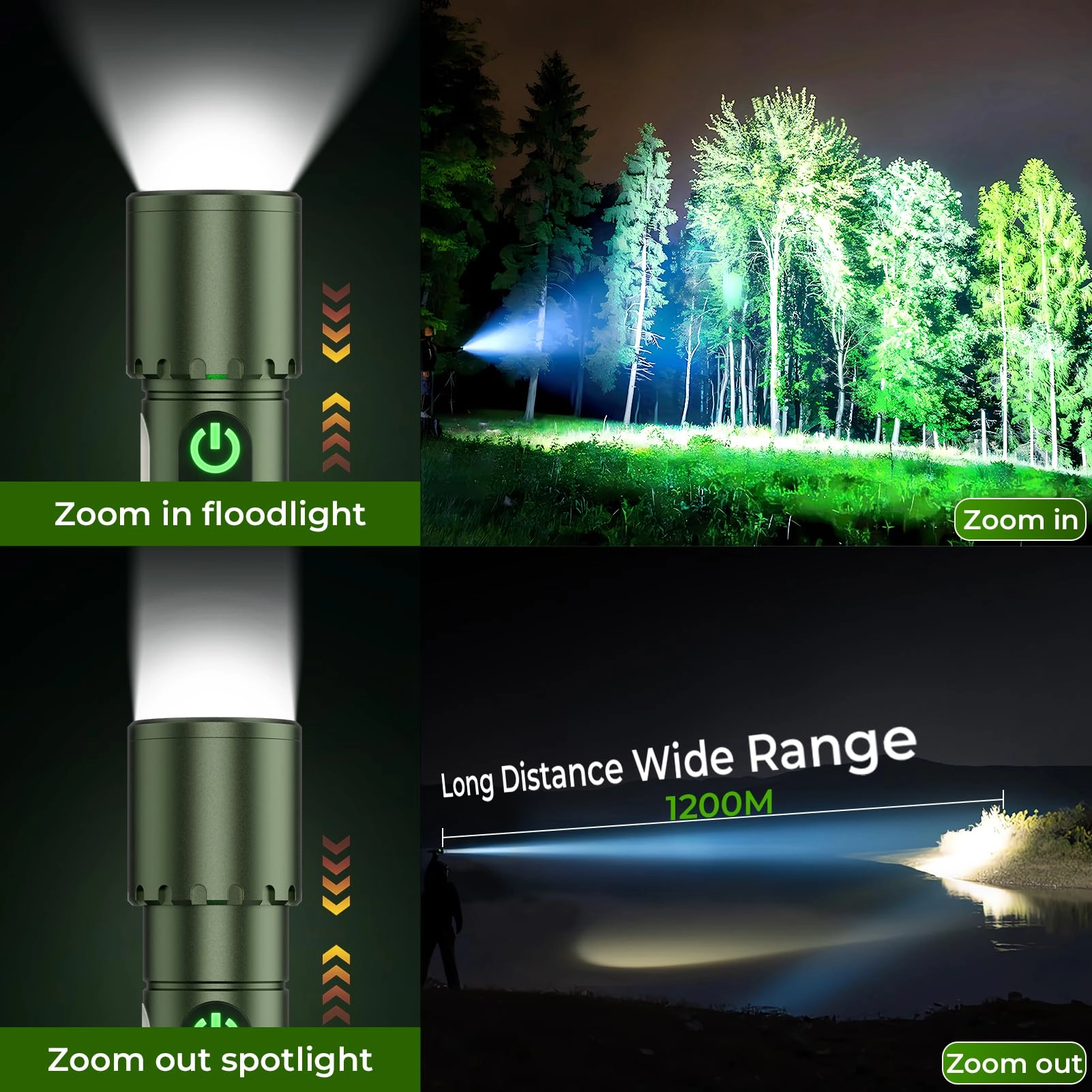 DY-SD-X725 - 2000lm 5000mAh Rechargeable