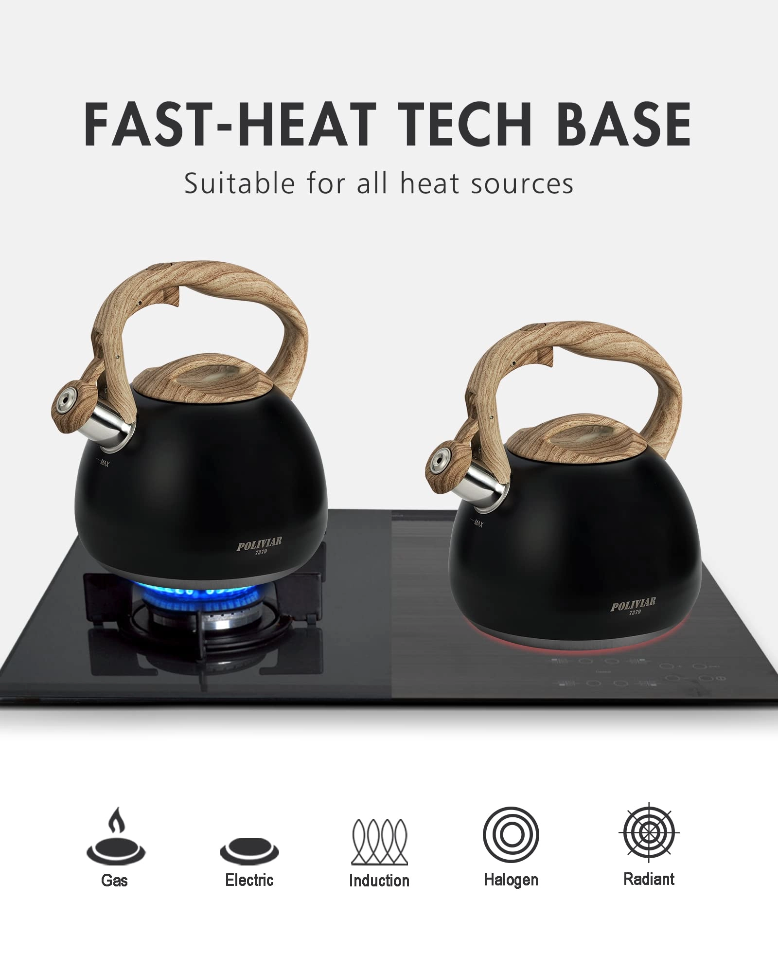 Stove Top Kettle - 2.7L