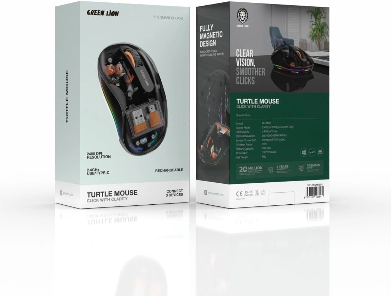 Turtle Mouse - Wireless