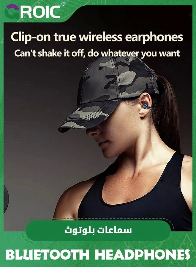 Clip-on Wireless Earbuds