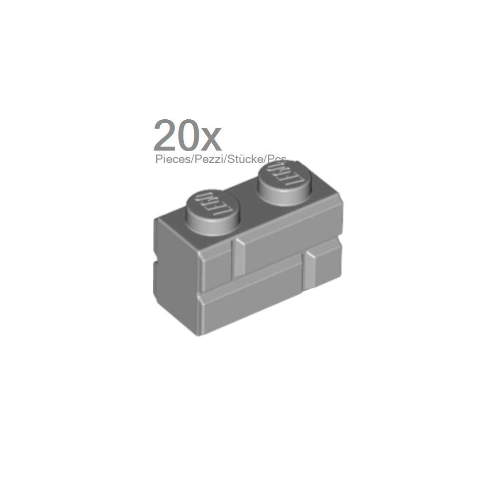 LEGO Brick Modified 1 x 2 with Masonry Profile - Anime, Fantasy, Movie