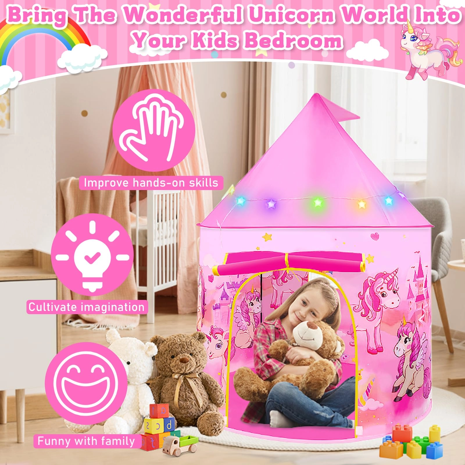 Princess Tent - 101cm x 135cm