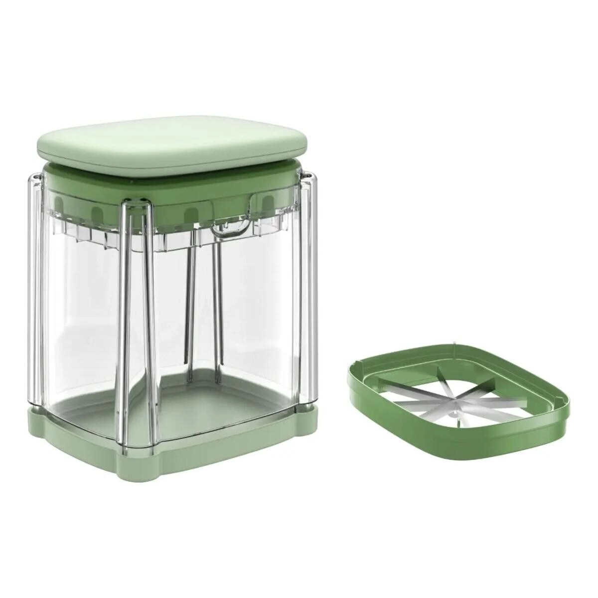 Tradeo Vegetable Chopper & French Fry Cutter - Multi-Dicer Stainless Steel Blades